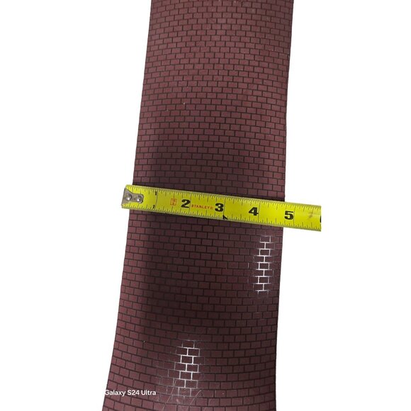 Vintage Dicken's Christmas Village Cobblestone Brick Road Set 35"x5" & 23"x5" - Picture 6 of 6